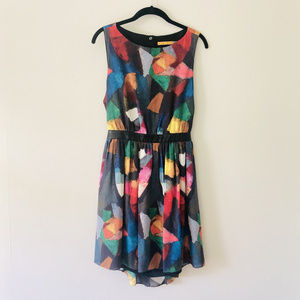 Alice + Olivia colorblock mini dress